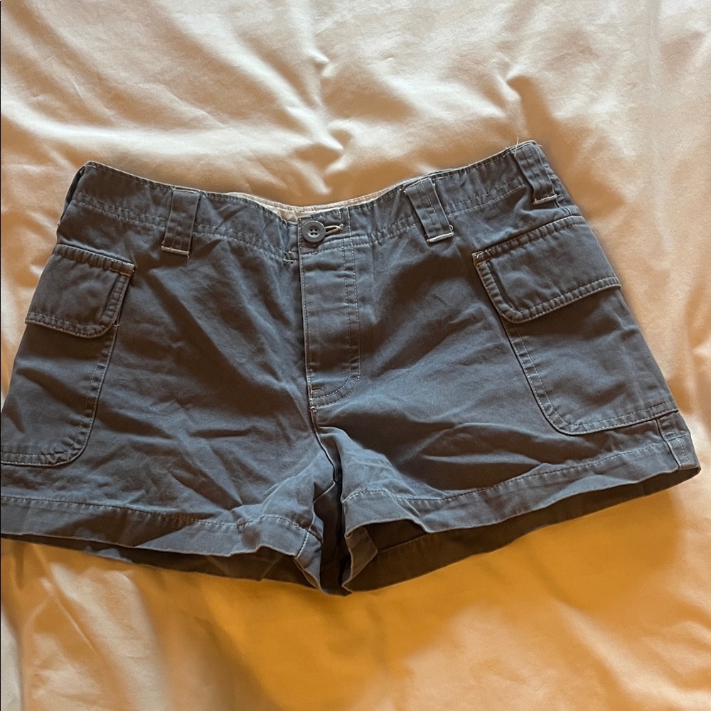 Old Navy Women's Charcoal Cargo Shorts